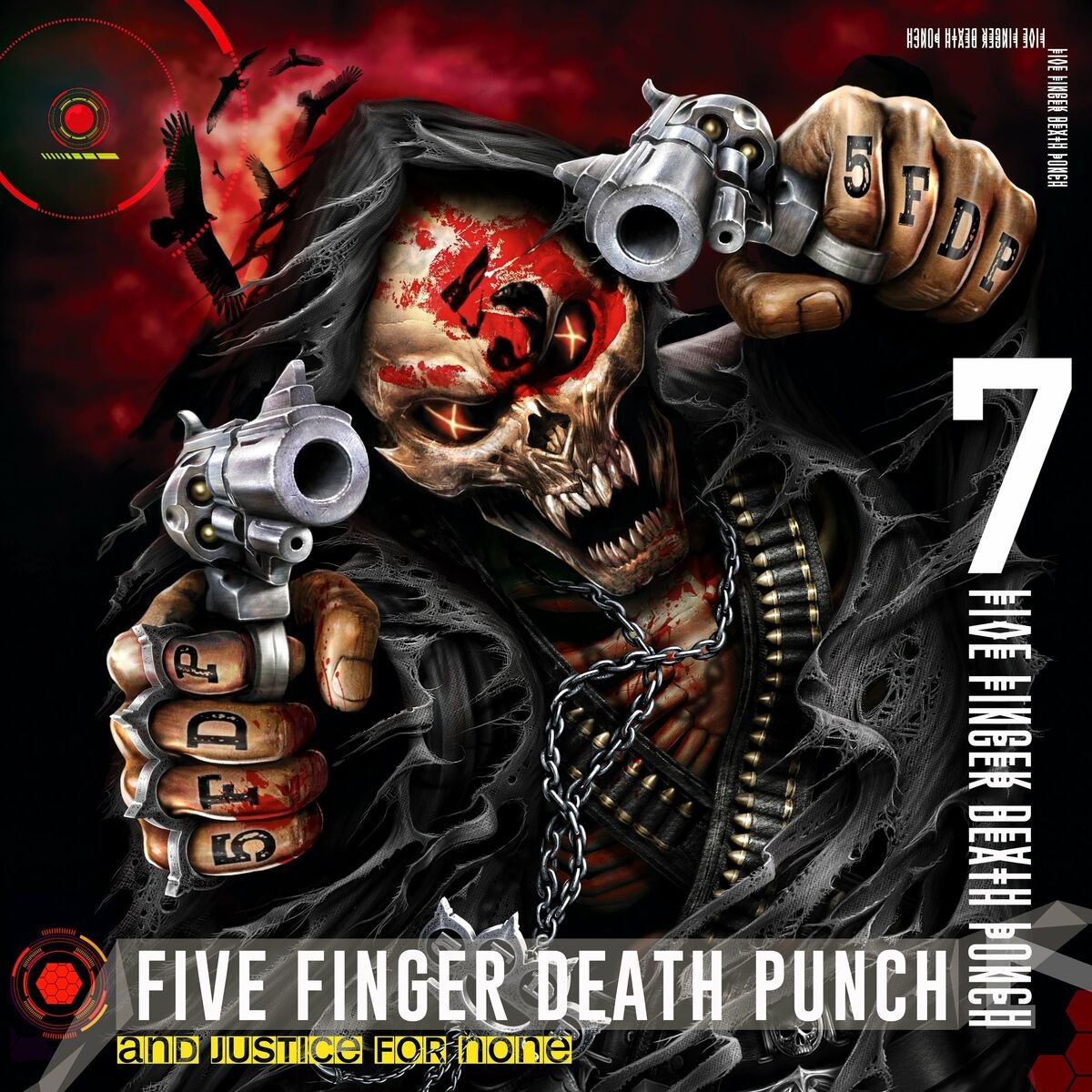 Five Finger Death Punch - Blue On Black
