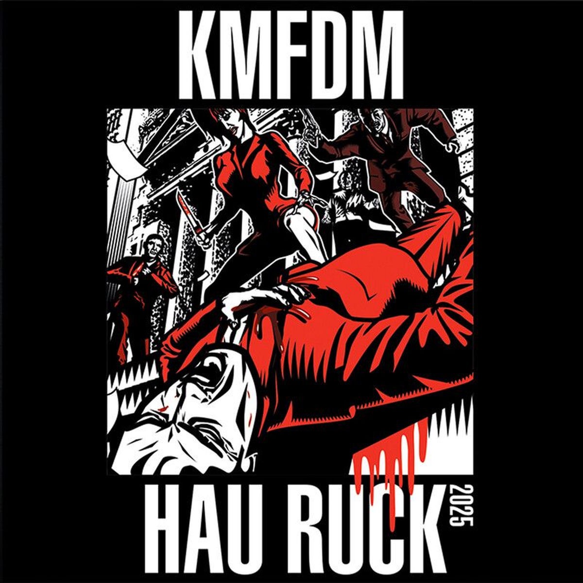 KMFDM - Free Your Hate 2025 cover art