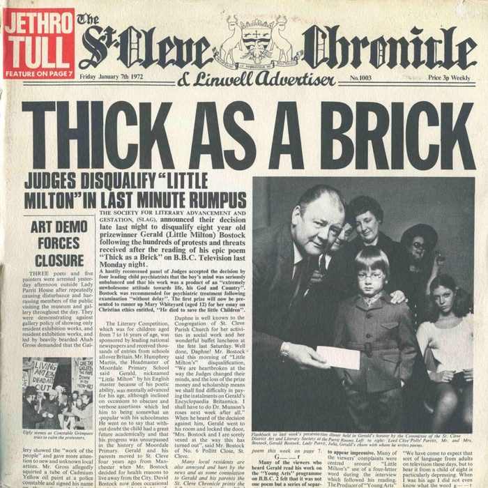 Thick as a Brick - Jethro Tull